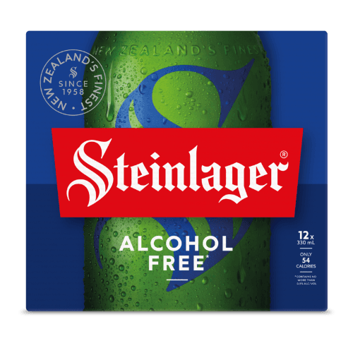 Steinlager Alcohol Free Lager Beer Bottles