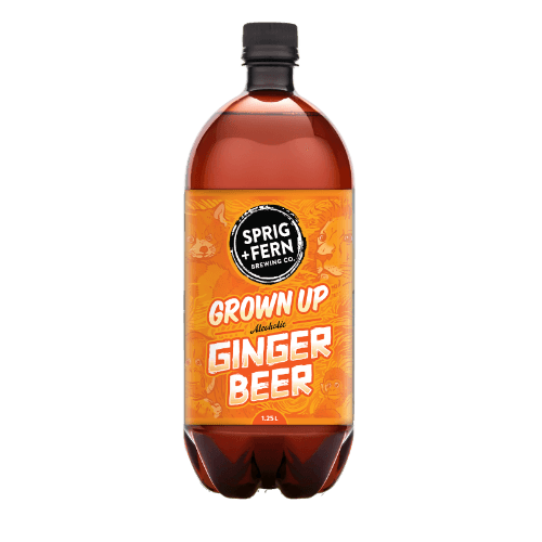 Sprig + Fern Brewing Co. Grown Up Alcoholic Ginger Beer