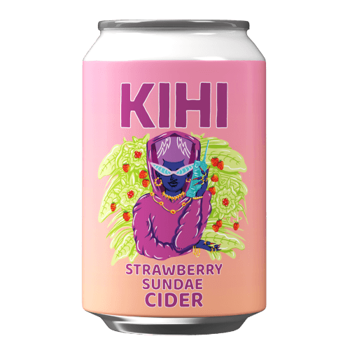 Kihi Strawberry Sundae Cider 330 mL