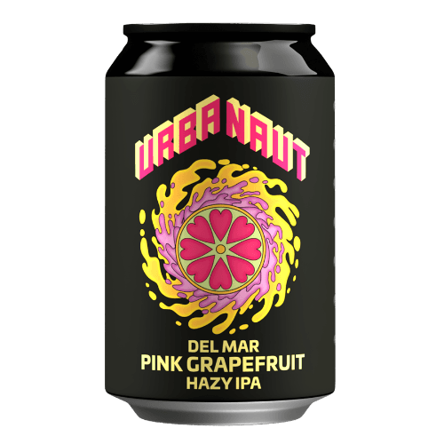 Urbanaut Del Mar Pink Grapefruit Hazy IPA 330 mL