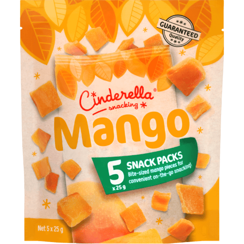Cinderella Mango Snack Packs
