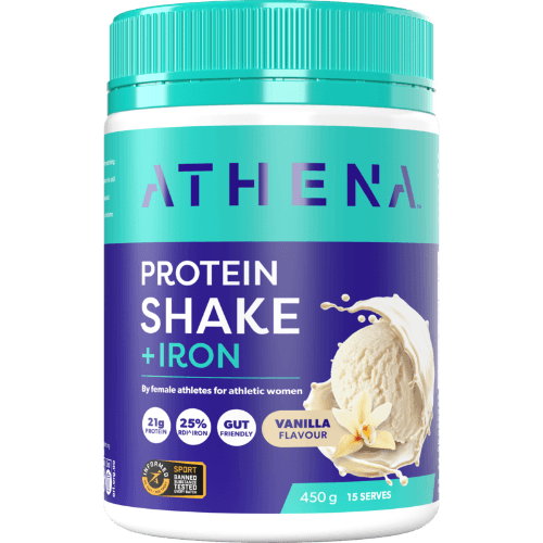 Athena Vanilla Flavour Protein Shake + Iron Powder