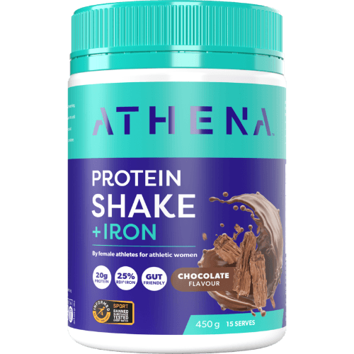 Athena Chocolate Flavour Protein Shake + Iron Powder