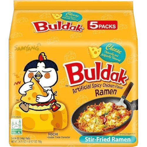Samyang Spicy Chicken & Cheese Flavour Ramen Noodles