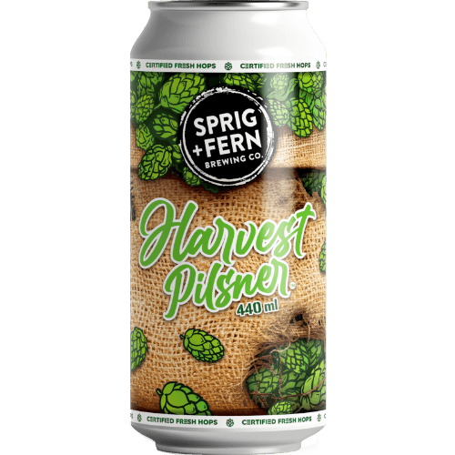 Sprig + Fern Brewing Co. Harvest Pilsner 440 mL