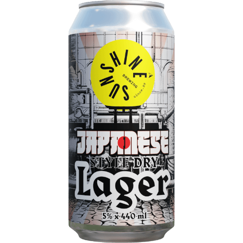 Sunshine Brewery Japanese Style Dry Lager 440 mL