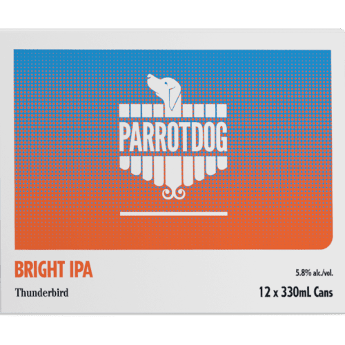 Parrotdog Thunderbird Bright IPA Beer Cans