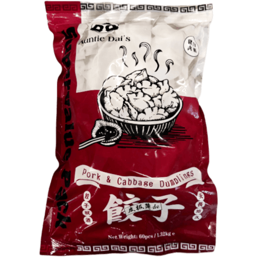 Auntie Dai's Pork & Cabbage Dumplings 1.32 kg