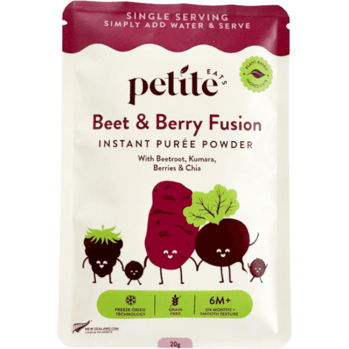 Petite Eats Beet & Berry Fusion Instant Puree Powder Baby Food 6m+