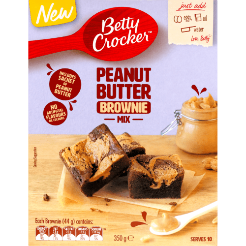 Betty Crocker Peanut Butter Brownie Mix