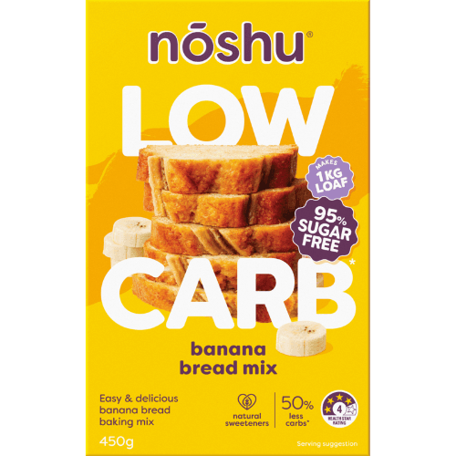 Noshu Low Carb Banana Bread Baking Mix
