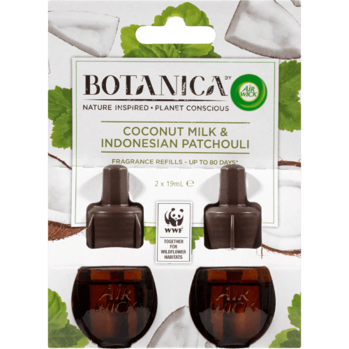 Botanica Coconut Milk & Indonesian Patchouli Oil Fragrance Refills