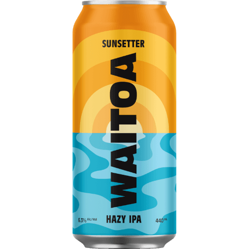 Waitoa Beer Sunsetter Hazy IPA 440 mL