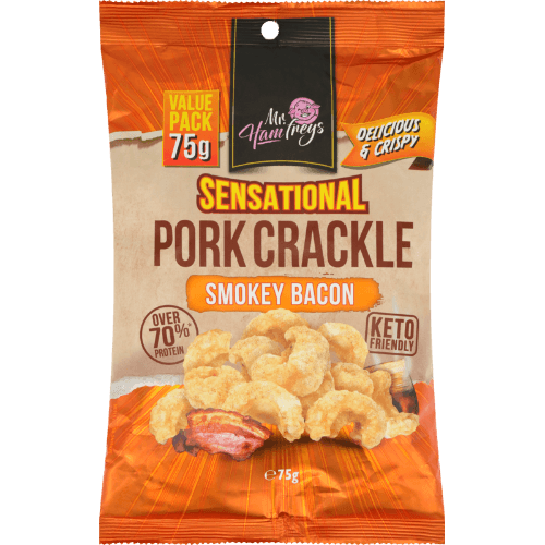 Mr Hamfreys Sensational Smokey Bacon Pork Crackle