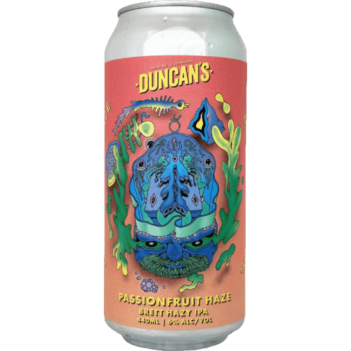 DUNCANS Passionfruit Haze Brett Hazy IPA 440 mL
