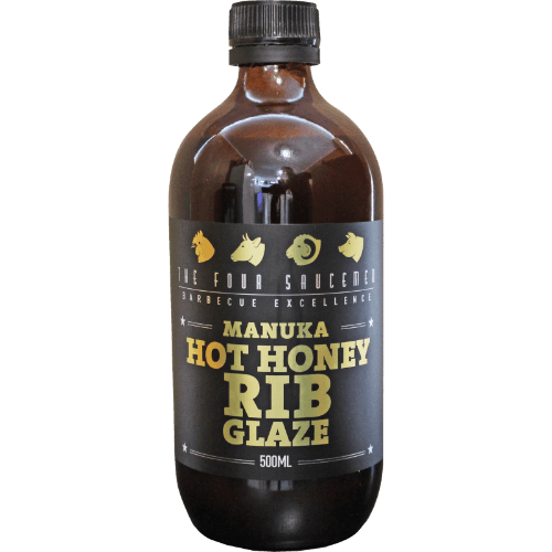 The Four Saucemen The Manuka Hot Honey Rib Glaze Sauce