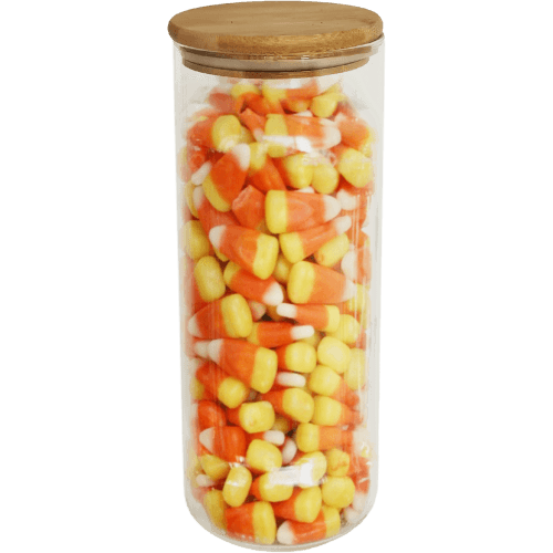 Korbond Glass Containers With Bamboo Lids