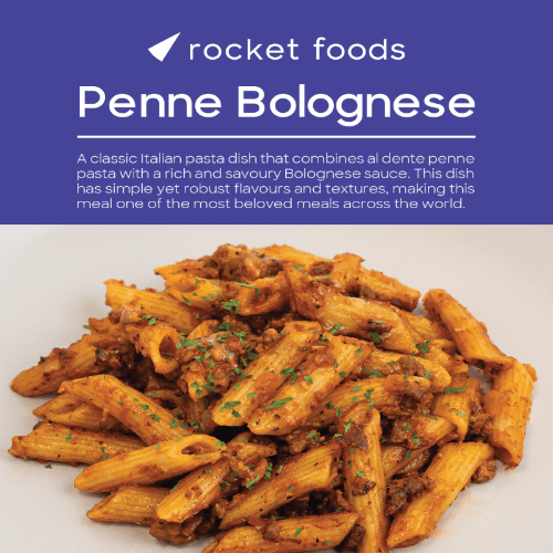 Rocket Foods Penne Bolognese Ready Meal