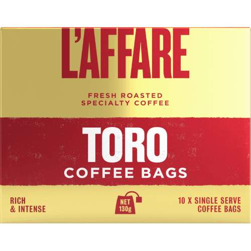 L'affare Toro Coffee Bags