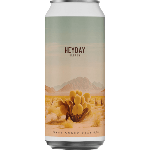 Heyday Beer Co West Coast Pilsner 440 mL