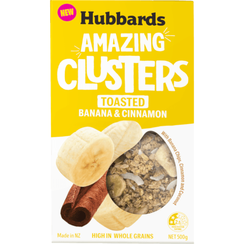 Hubbards Amazing Clusters Banana Cinnamon