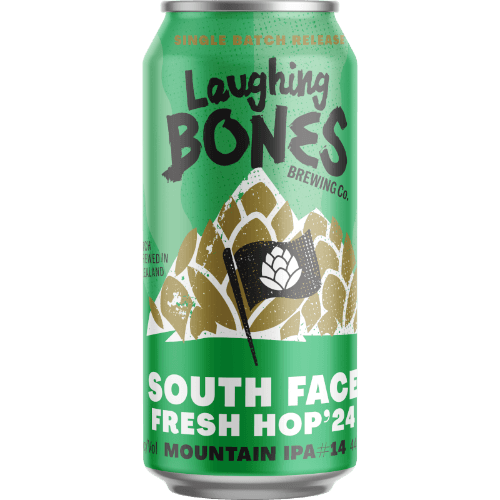 Laughing Bones Brewing Company Summer Camp South Face Fresh Hop'24 Mountain IPA #14 440 mL