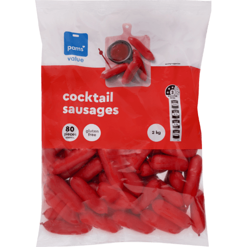Pams Value Cocktail Sausages