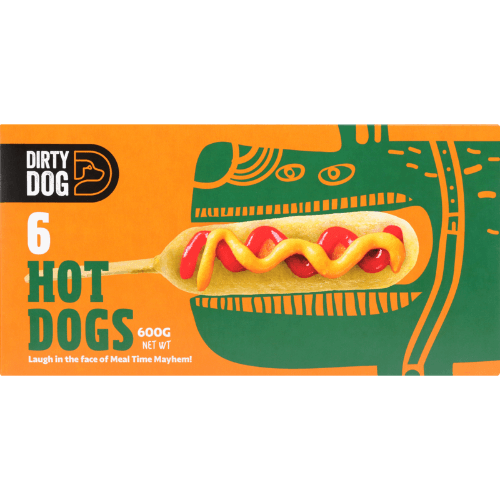 Dirty Dog Regular Hotdogs