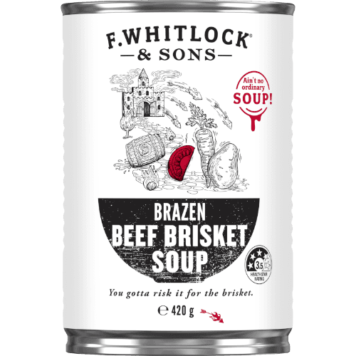 F.Whitlock & Sons Brazen Beef Brisket Soup