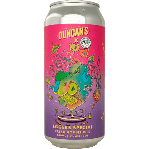 Duncan's Brewing Co Eggers Special Fresh Hop NZ Pilsner 440 mL