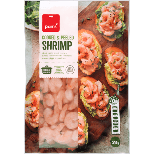 Pams Cooked & Peeled Shrimp