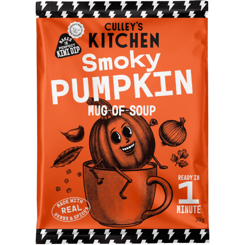 Culley's Kitchen Smokey Pumpkin Mug Of Soup
