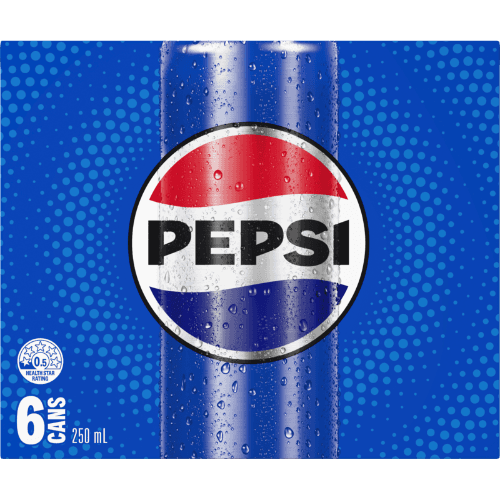 Pepsi Soft Drink Cans
