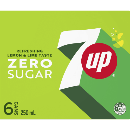 7UP Zero Sugar Soft Drink Cans