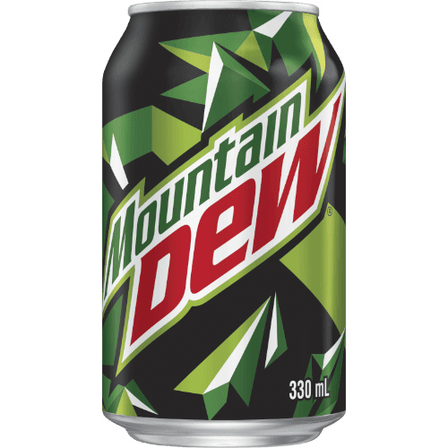 Mountain Dew Soft Drink Can 330 mL
