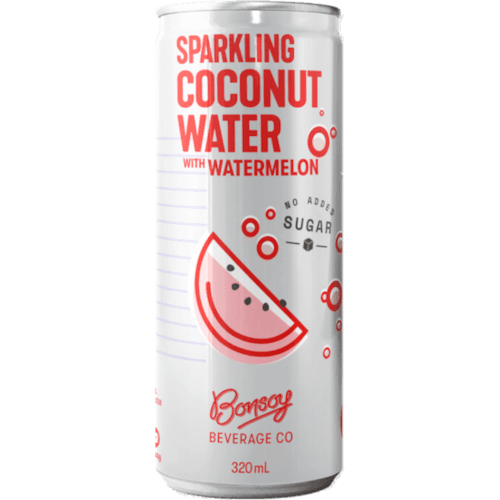 Bonsoy Watermelon Sparkling Coconut Water