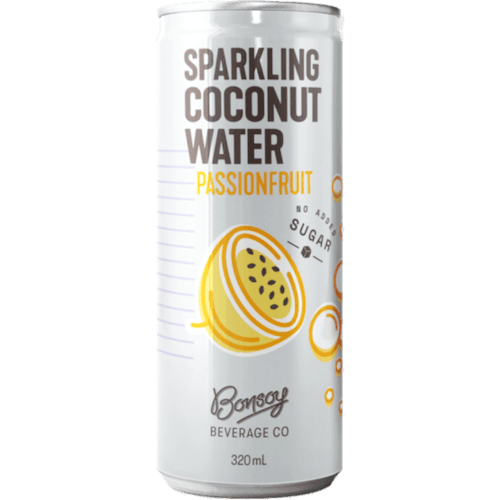 Bonsoy Passionfruit Sparkling Coconut Water