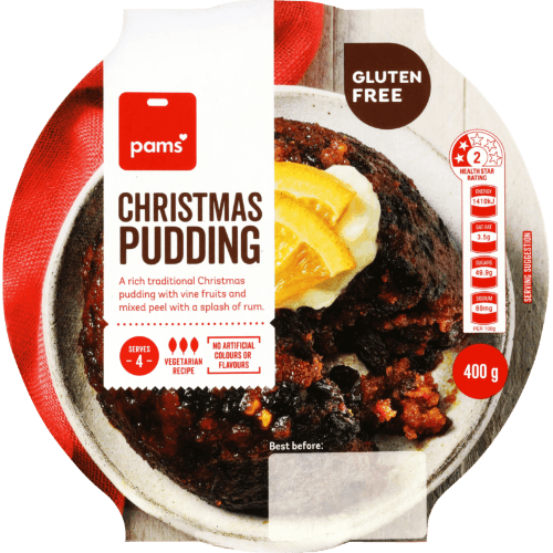 Pams Gluten Free Christmas Pudding 400 g