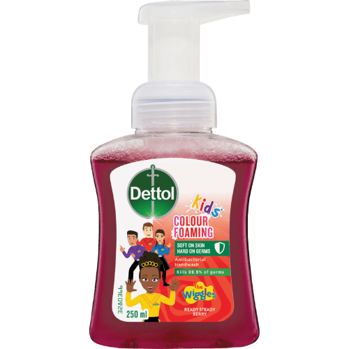 Dettol Foaming Kids Colour Berry Hand Wash Pump