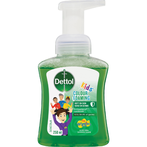 Dettol Foaming Kids Colour Aloe Vera Hand Wash Pump