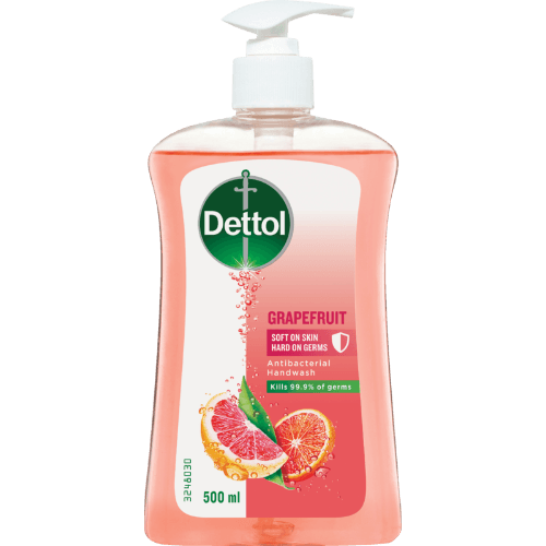 Dettol Grapefruit Antibacterial Liquid Hand Wash 500 mL