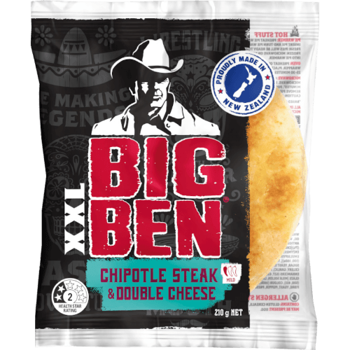 Big Ben XXL Chipotle Steak & Double Cheese 210g