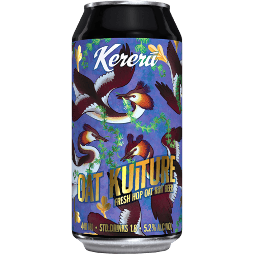 Kereru Oat Kuiture Kuit Fresh Hop 440 mL
