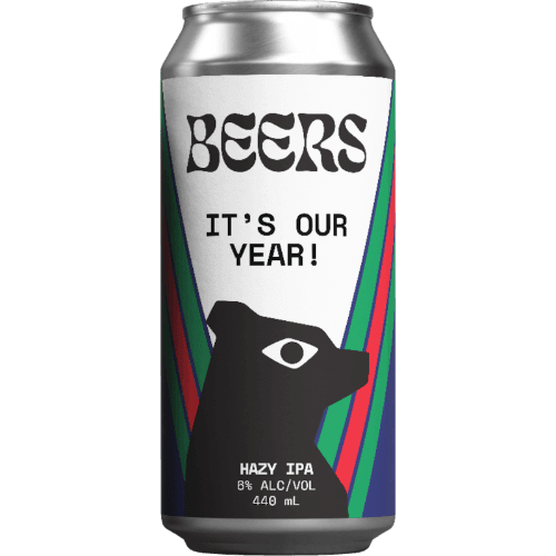 BEERS It's Our Year Hazy IPA 6% 440 mL