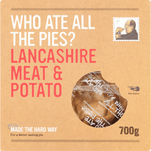 Who Ate All The Pies Lancashire Meat & Potato Pie