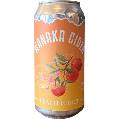 Wanaka Beer Works Peach Cider 440 mL