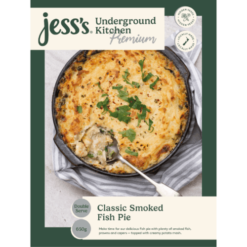 Jess's Underground Kitchen Premium Classic Smoked Fish Pie