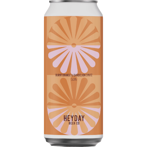 Heyday Beer Co Burnt Orange & Dandelion Spritz 440 mL
