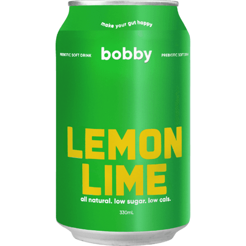 Bobby Lemon Lime Prebiotic Drink 330 mL