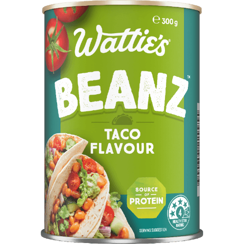 Wattie's Taco Flavour Beanz